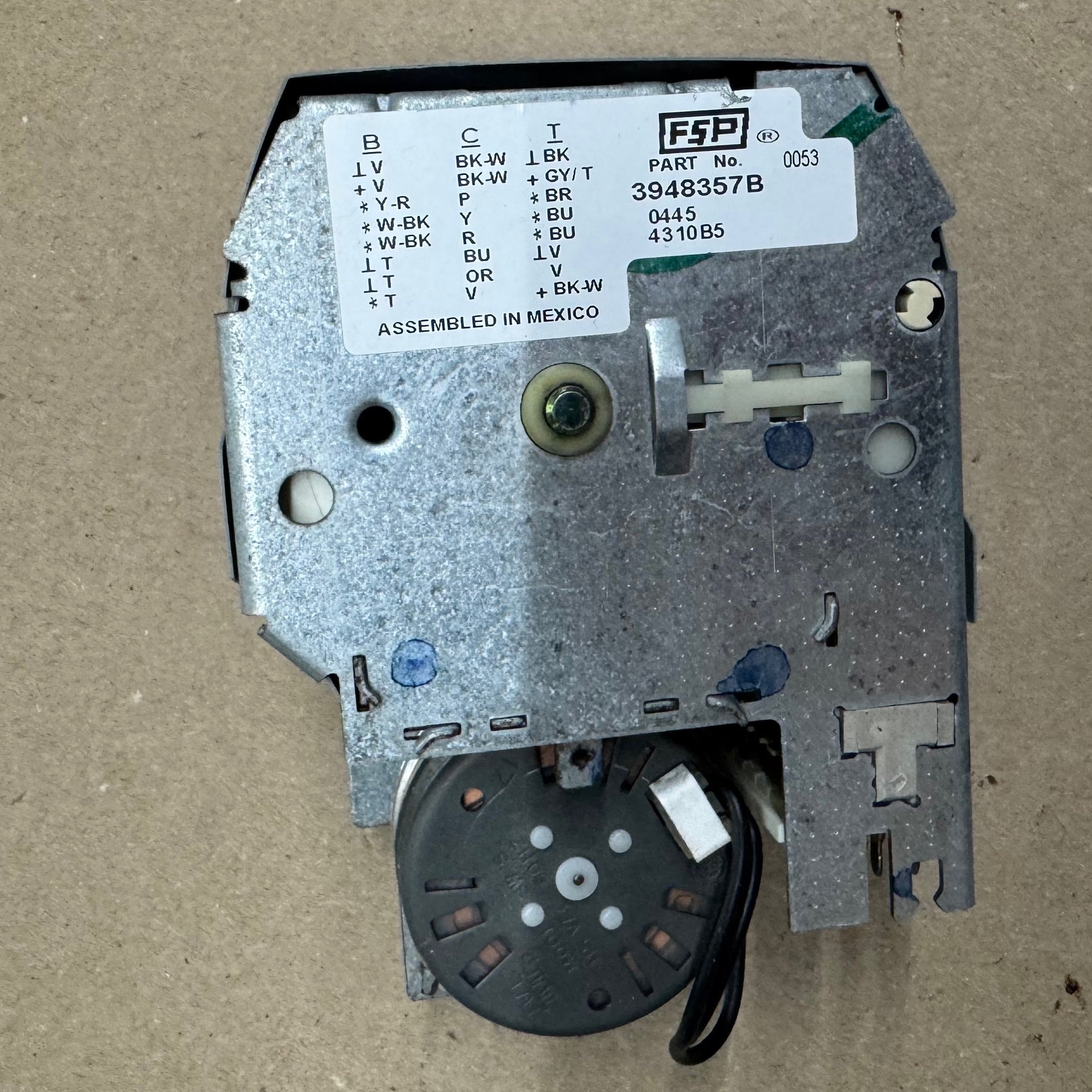 Kenmore Washer Timer 3948357 Kenmore Washer Timer 3948357